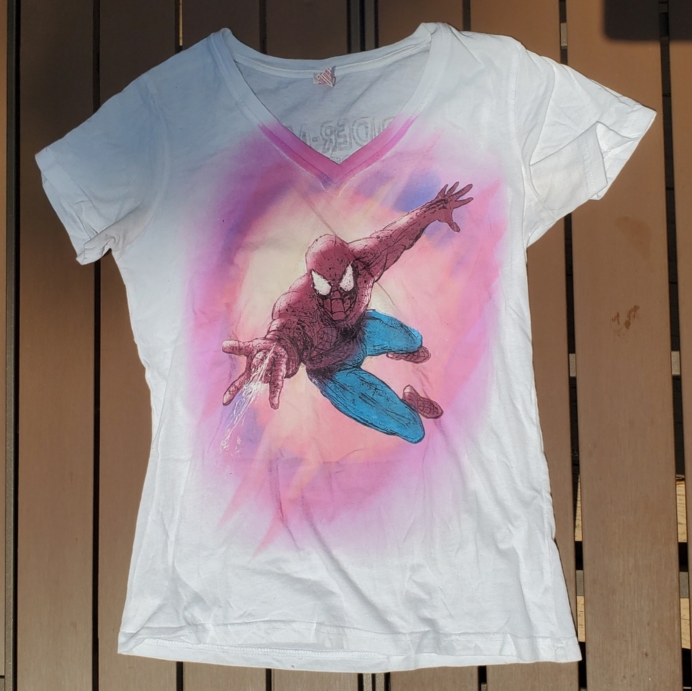 Spray Paint Spider-Man Tee